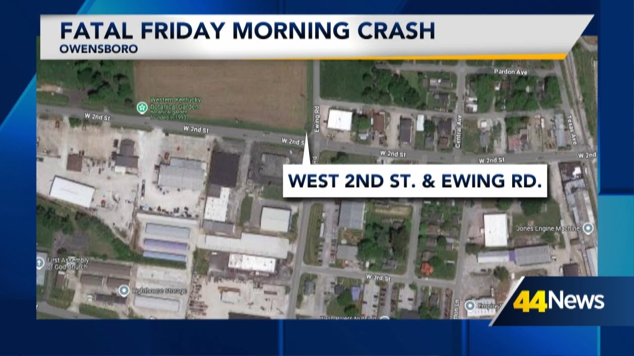 One dead after Friday morning crash in Owensboro - YouTube
