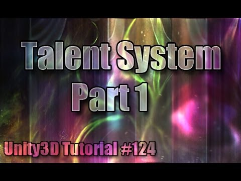Unity3D Tutorial #124 [ RPG Talent System part 1 ]