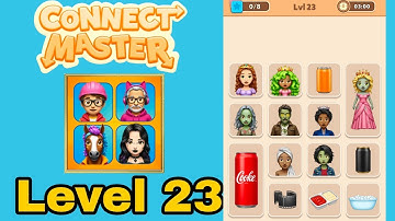 Connect master match puzzle level 23 solution walkthrough 