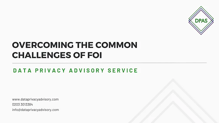 Overcoming the Common Challenges of FOI