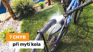 7 chyb při mytí kola