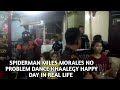 Spiderman Miles Morales  No Problem Dance Khaalegy Happy Day In Real Life