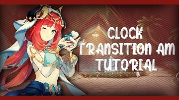 Clock wipe transition alight motion tutorial #17 | yuwi