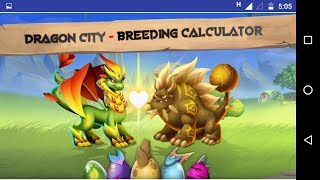 Dragon city - breeding calculator app screenshot 2
