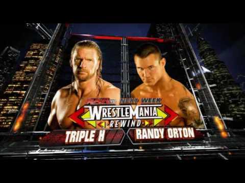 WrestleMania Rewind matches on RAW, 3/15/10