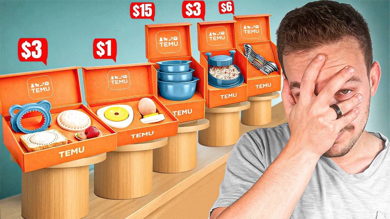 Я протестировал самые продаваемые кухонные гаджеты от Temu.