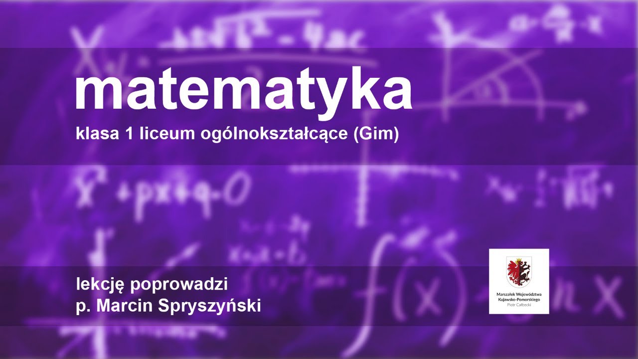 Matematyki Oe 1 Liceum Sprawdzian Trygonometria Matematyka - klasa 1 LO (Gim). Trygonometria - YouTube