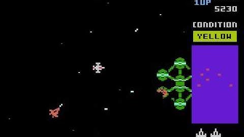 Bosconian for Atari computers XL/XE