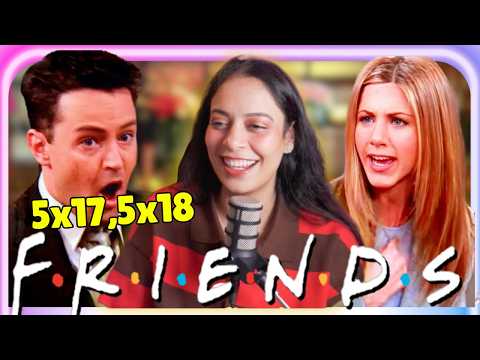 FRIENDS Season 5 Episodes 17 & 18| First time watching