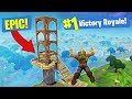 Building a LEGENDARY Launch Pad In Fortnite - Battle Royale!