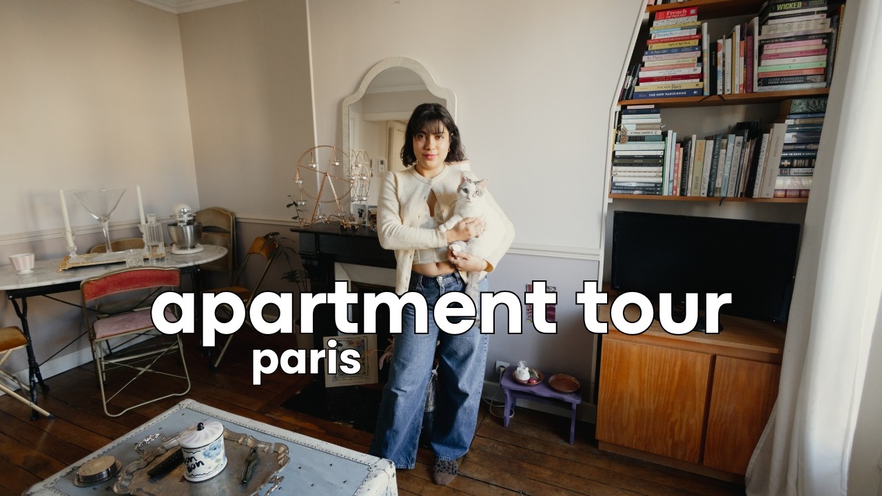 At Home in Paris | A Fashion Designer’s Vintage-Filled Apartment in the 14th