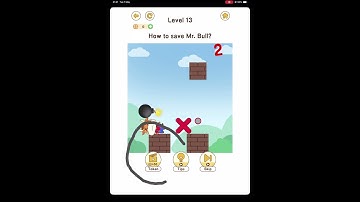 Brain Go 2 - Save Mr Bull Level 13