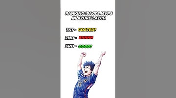 FINALLY Ranking Isagi