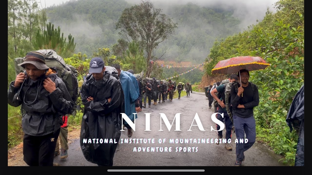 Basic mountaineering course 1st week  (PART 1)📍NIMAS