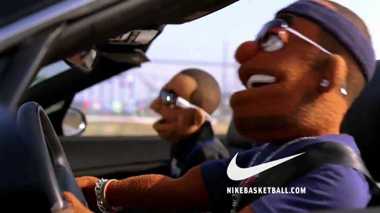 nike puppet commercials