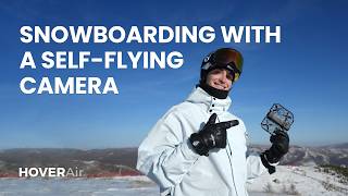 Marcus Kleveland Meets HOVERAir | The Snowboarding Legend Takes On The Self-Flying Camera
