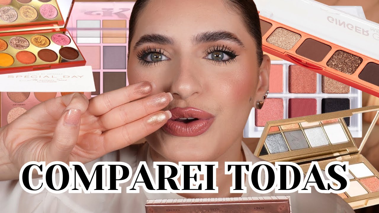 GUIA DE PALETAS DE SOMBRAS DAS BLOGUEIRAS - não sabe qual comprar? assista!