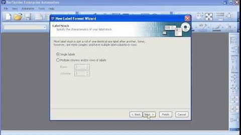 Barcode Label Software Training Video Setting up your Blank Labels
