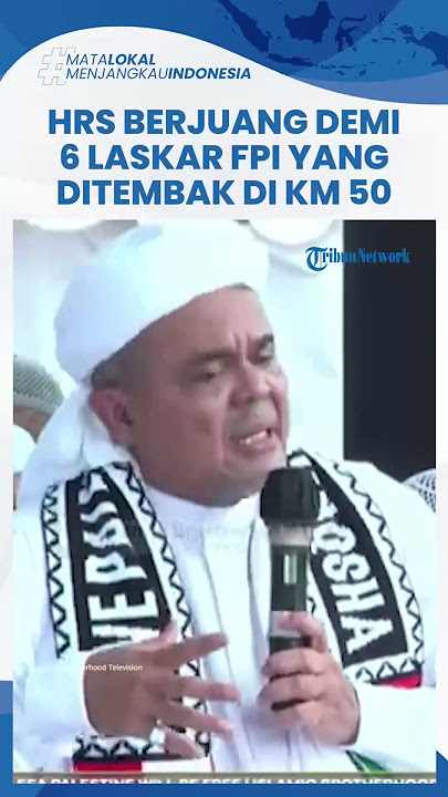 Habib Rizieq akan Gelar Peringatan Penembakan 6 Laskar FPI di KM 50, Singgung Kabinet Bau Anyir