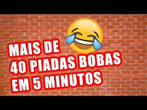 Mais de 40 piadas bobas em 5 minutos