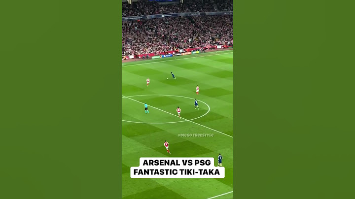 Arsenal vs PSG Fantastic Tiki-Taka ☠️🤯 #arsenal #psg #skills #magic #dribble #incredible #football
