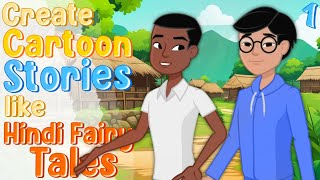 Make Animated Stories like Hindi Fairy Tales 🧚‍♀️ Using AI (Part-1) screenshot 5