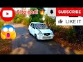 Alto gadi 🚗 Maruti 😱 road 🛣️  ghumne ki video 👍 #viral  automobile 🚘😀 kharab road 🛣️ ghumne nagar 