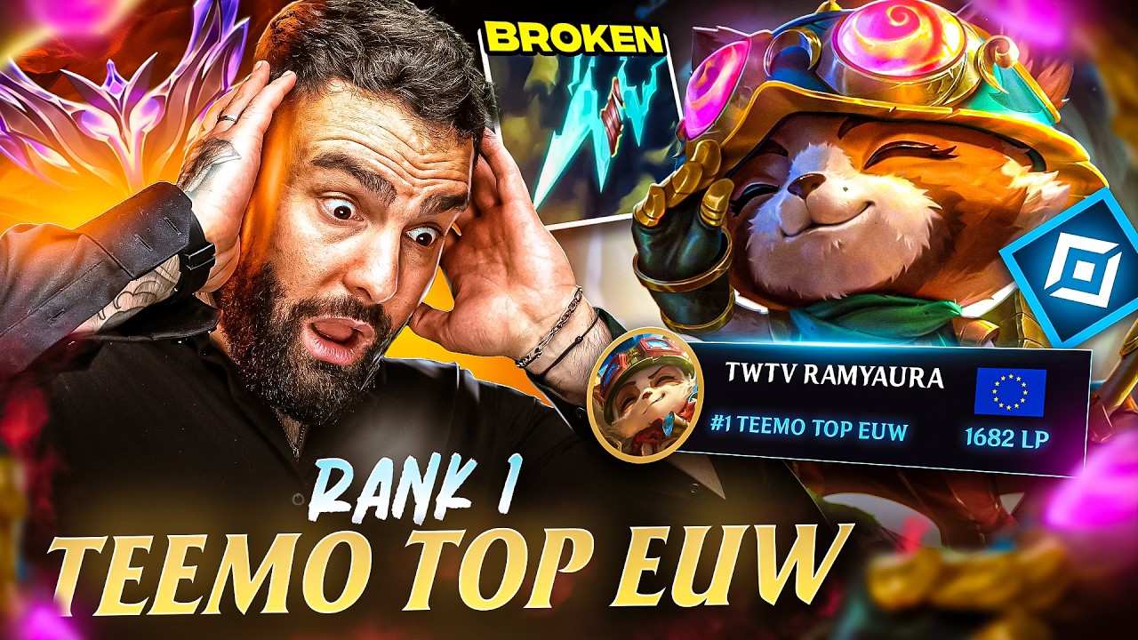 🍄 TEEMO TOP EUW : SON STUFF EST BROKEN ?!
