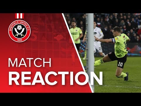 Chris Wilder's Swansea reaction