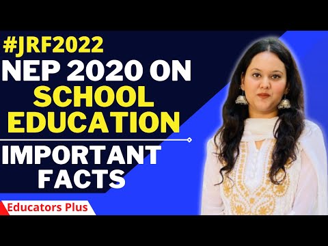 NEP 2020 on School Education II Higher Education #nta_net_paper1 Unit 10