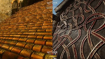 The Witcher 3 HD Reworked Project NextGen Edition - Real NextGen Textures Preview