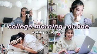 College Morning Routine (waking up at 8am lol) | Carolyn Morales by Carolyn Morales 535 views 2 years ago 10 minutes, 24 seconds