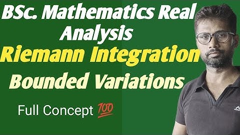 BSc. Mathematics, Real Analysis,Riemann Integration & Bounded Variations, #bscmaths, #viral, #trend.