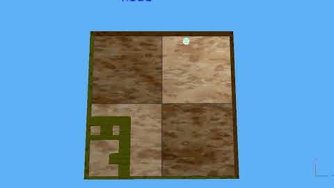 Wall Following Behavior Acquired using Neural Q-Learning Algorithm (Simulation)