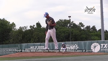 RHP Bobby Witt Colleyville Heritage High School Class of 2019