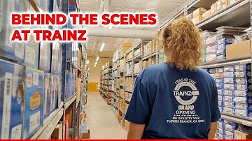 Trainz Warehouse Tour - Waar treinen tot leven komen!