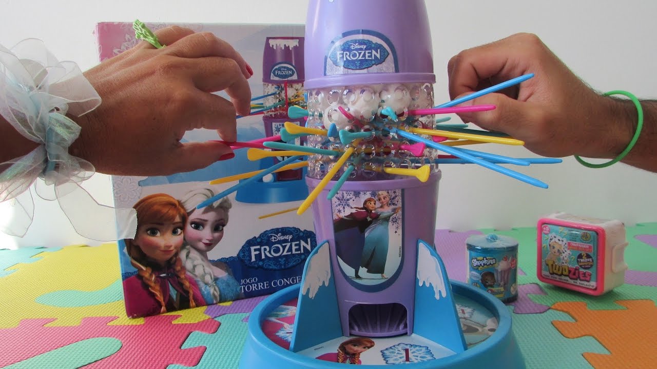 Jogo Torre Congelante Frozen - Elka - Ri Happy