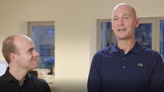 Pim And Chiel Speaking About Customer Satisfaction At Sidn Work At Sidn