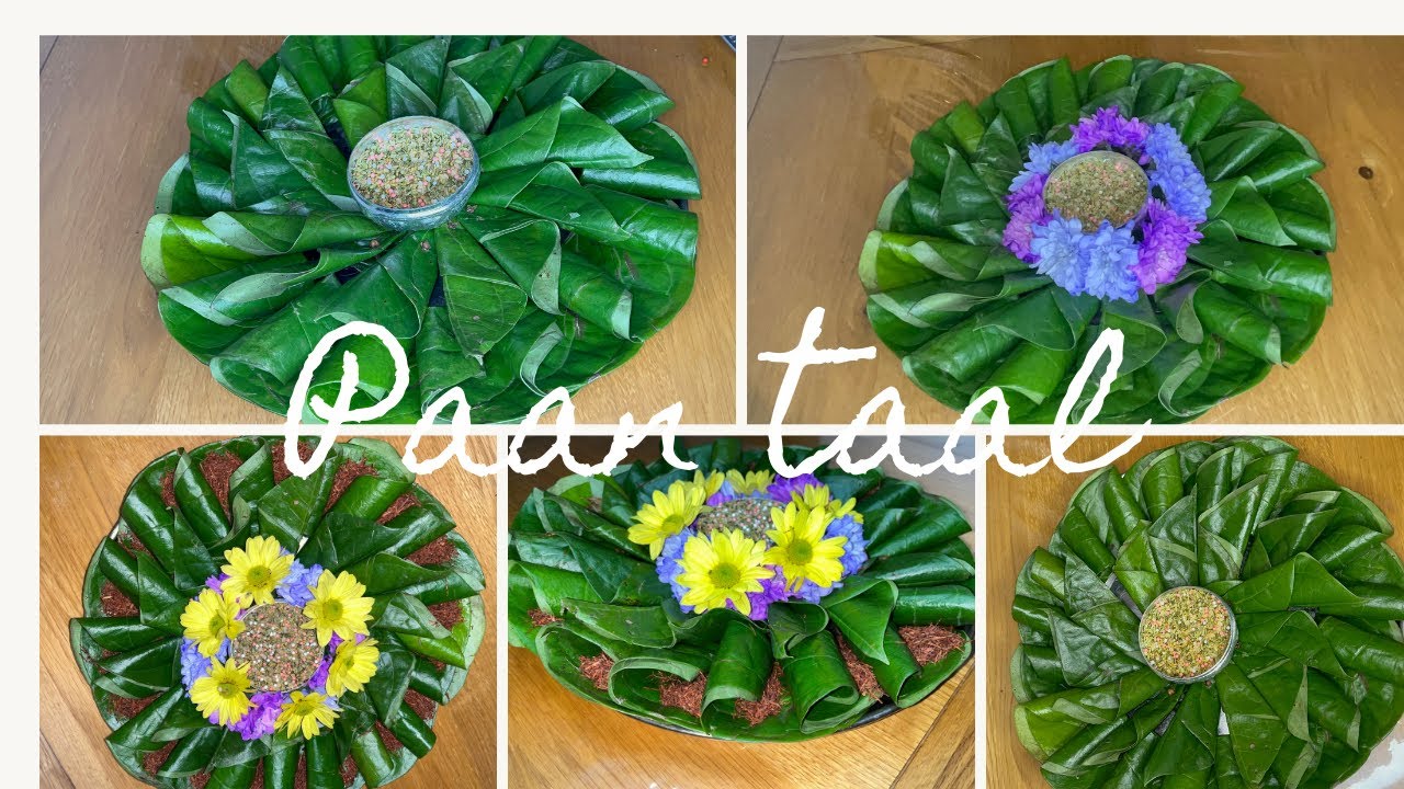 Paan Taal Decoration Tutorial for any occasion