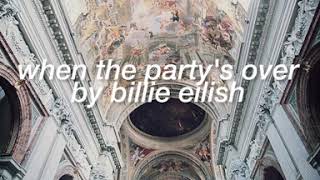 "when the party's over" - billie eilish but she's singing inside a cathedral (acapella edit)