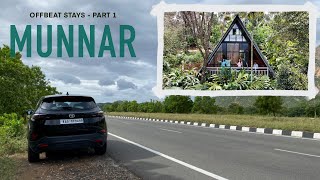 Misty Munnar| TATA Harrier| Offbeat Cabin Stay|Bangalore to Munnar Road Trip Part1|Willmount Resort