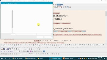 Writing in Different Formats (IEEE conference, IMS, etc.) & Importing LaTeX Files/Templates in LyX