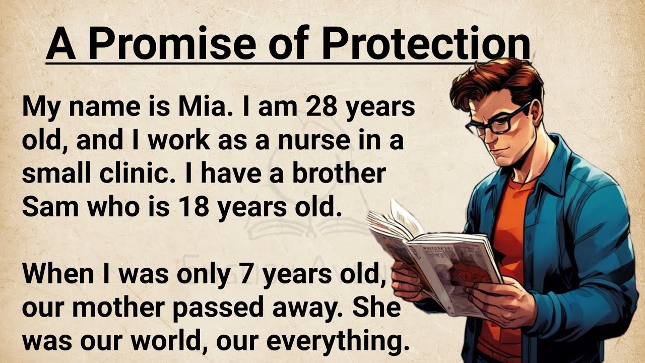 Outline Video Learn English Through Story Level 2 🔥 A Promise of Protection | Graded Reader | Improve Your English