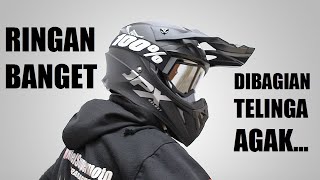 SENSASI PAKAI HELM CROSS JPX FOX 1