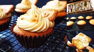 كب كيكس نولا باللوتس أجمل وأسهل كيك للفطار طريقتها وكل أسرارها حصريا Nola cupcakes