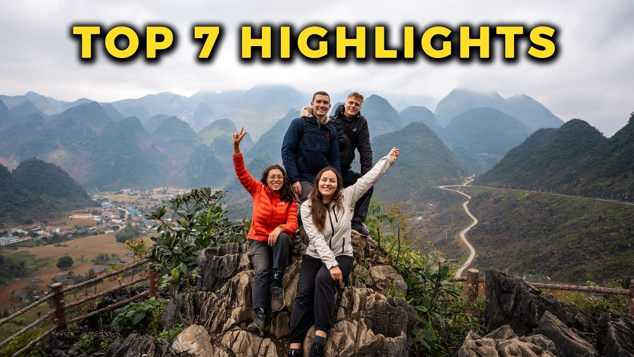TOP 7 ORTE in Nord Vietnam – Das musst du sehen | VIETNAM URLAUB | GUIDE Ha Giang Loop, Ha Long Bay