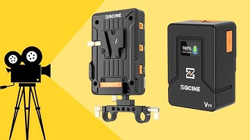 ZGCine V Mount Battery and Plate