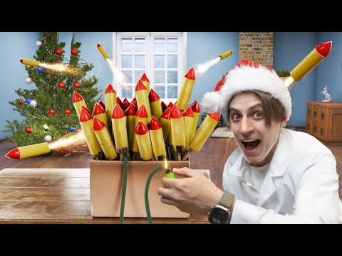 Запустили 100 Ракет В Квартире! | Мамикс VK