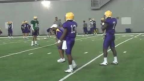 DB Play   Man Coverage vs Red Zone Fade stay belly to belly by Cooper @ LSU