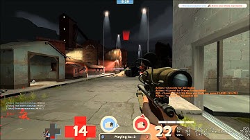 TF2 [Live Commentary] Sniping on Doublecross (capture the flag)